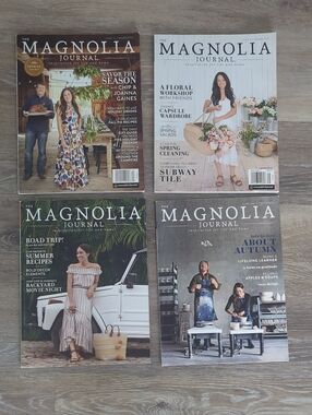 The Magnolia Journal - Set of 4 Magazine Covers